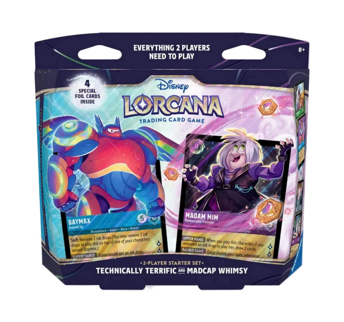 Disney Lorcana TCG: Technically Terrific and Madcap Whimsy Two-Player Starter Set
