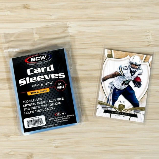 BCW Thick Card Sleeves 100-Pack