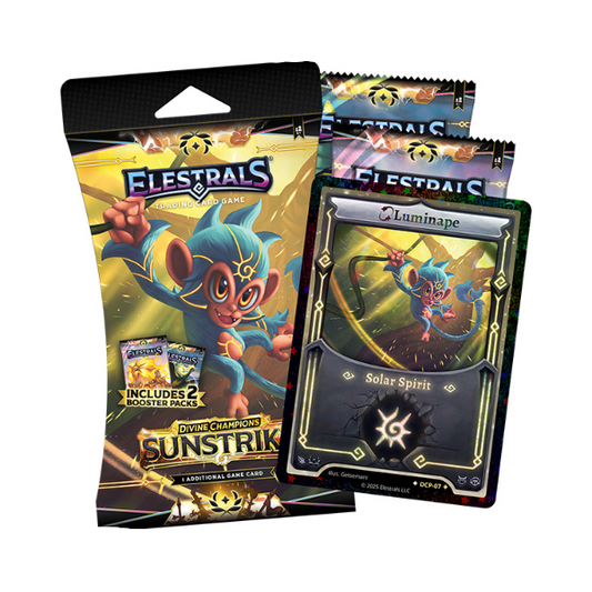 Elestrals TCG: Divine Champions - Sunstrike Stellar Luminape Double Blister Pack