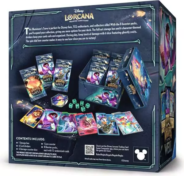 Disney Lorcana TCG: Whispers in the Well Illumineer's Trove ***LIMIT 2***