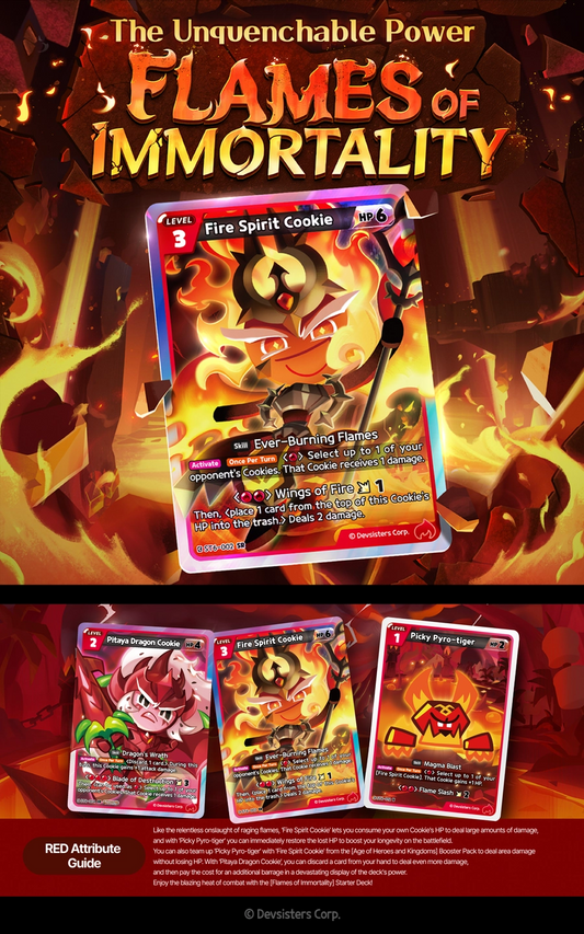 CookieRun Braverse TCG: Flames of Immortality Starter Deck