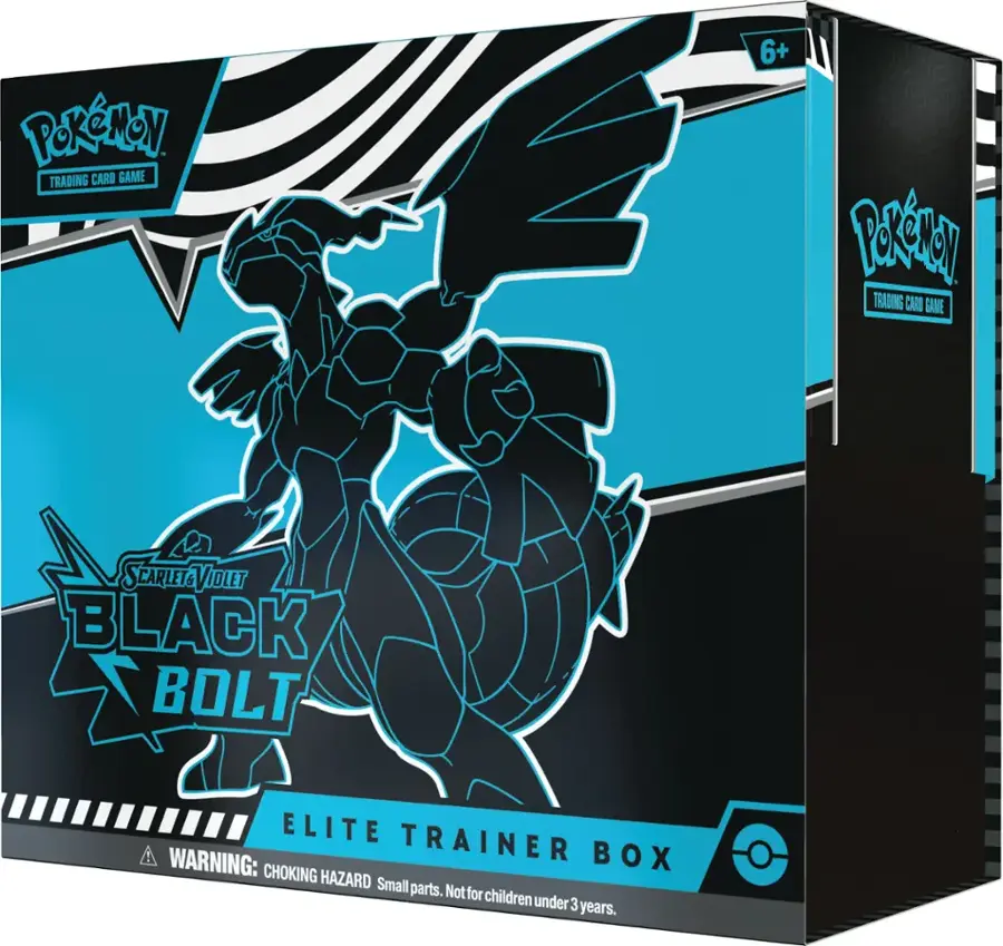 Black Bolt/White Flare Elite Trainer Box S&V Pokémon TCG