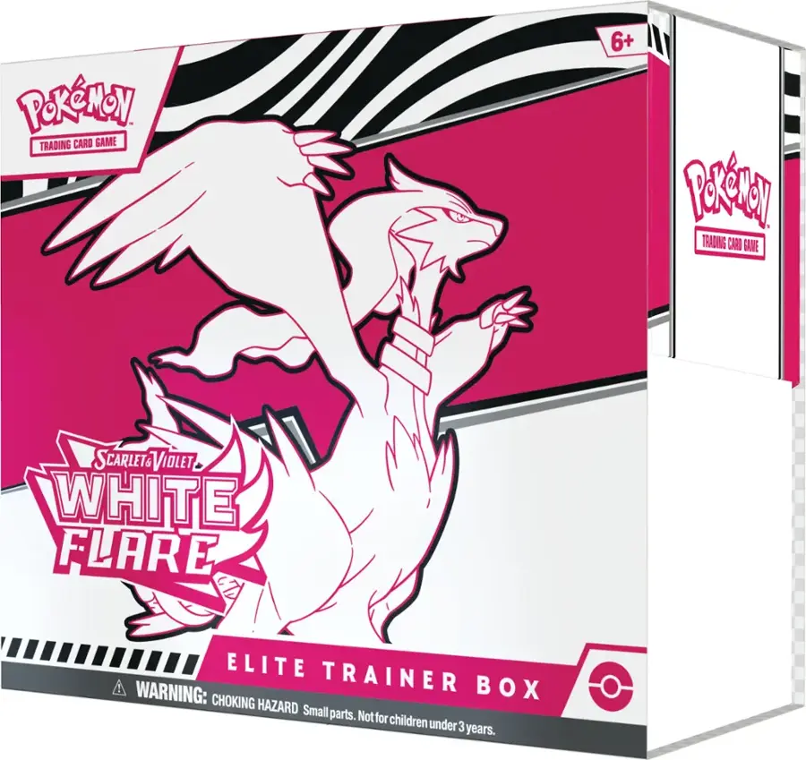 Black Bolt/White Flare Elite Trainer Box S&V Pokémon TCG