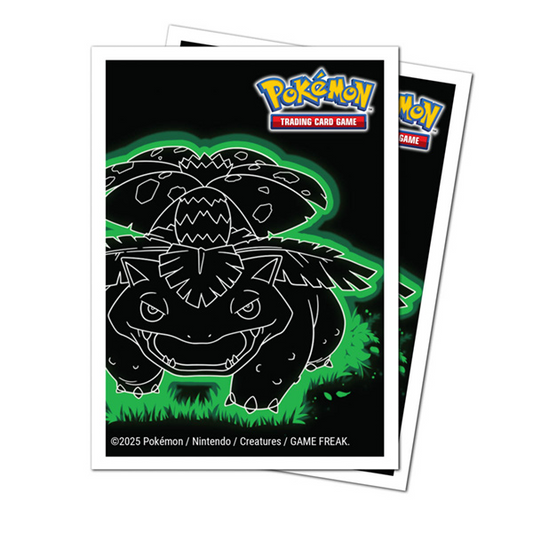 Ultra Pro Deck Protectors: Pokémon Apex - Neon Kanto Venusaur (105ct)