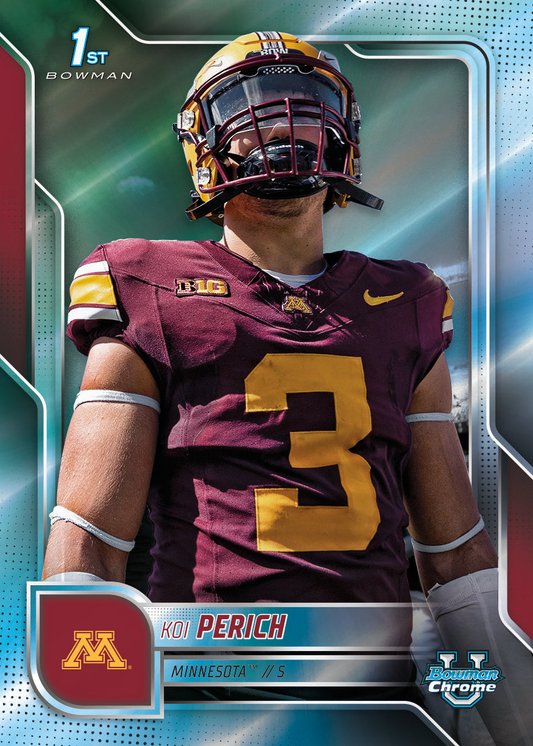 2025 Topps Bowman University Chrome Football Mega Box