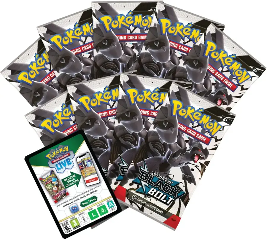 Black Bolt/White Flare Elite Trainer Box S&V Pokémon TCG