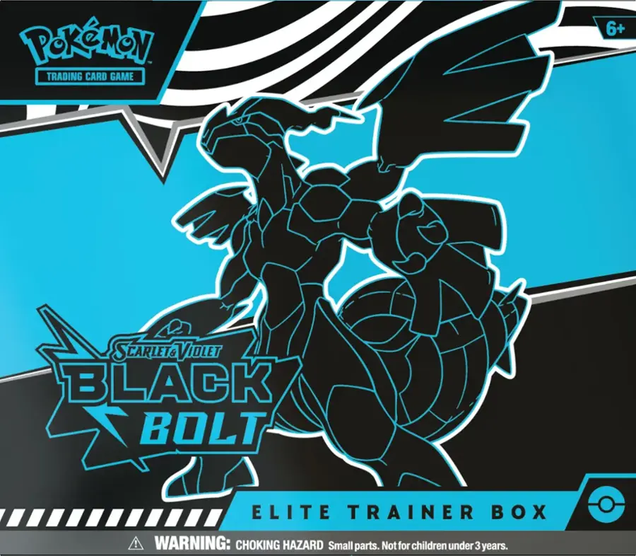Black Bolt/White Flare Elite Trainer Box S&V Pokémon TCG
