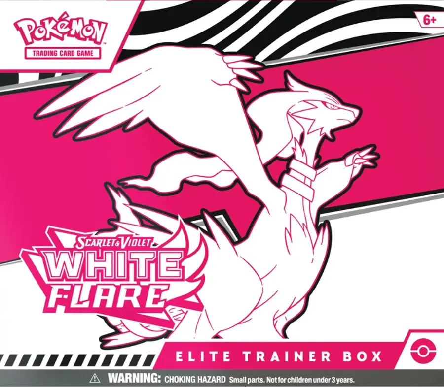 Black Bolt/White Flare Elite Trainer Box S&V Pokémon TCG