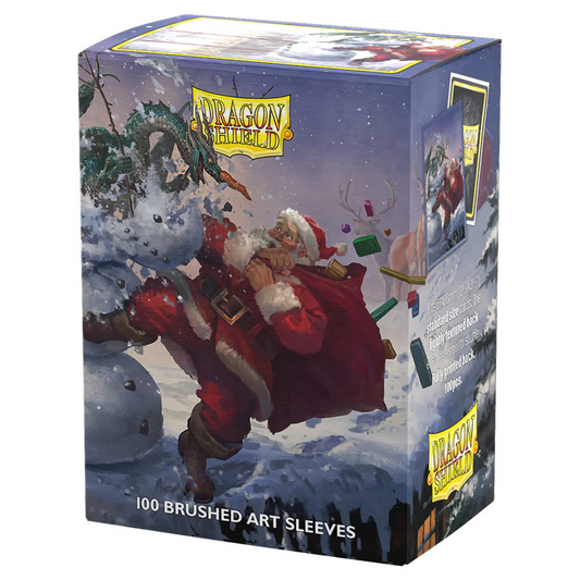 Dragon Shield Sleeves - Brushed Art Christmas 2025