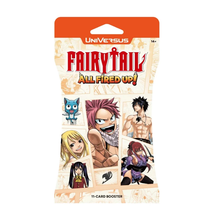 UniVersus CCG: Fairy Tail All Fired Up Sleeved Booster Pack