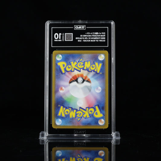 Team Rocket's Moltres ex 124/098 SAR - Glory of Team Rocket - TAG Gem Mint 10