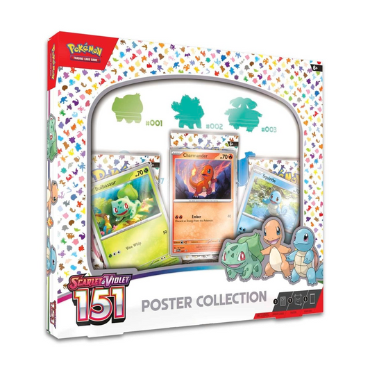 Scarlet and Violet 151 Poster Collection Pokémon TCG (DOLLAR GENERAL TRADE INS)