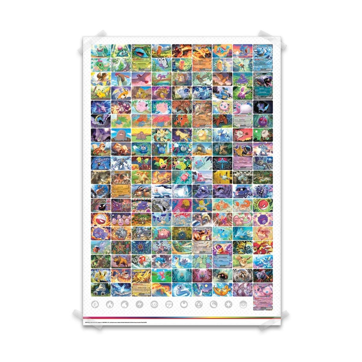 Scarlet and Violet 151 Poster Collection Pokémon TCG (DOLLAR GENERAL TRADE INS)