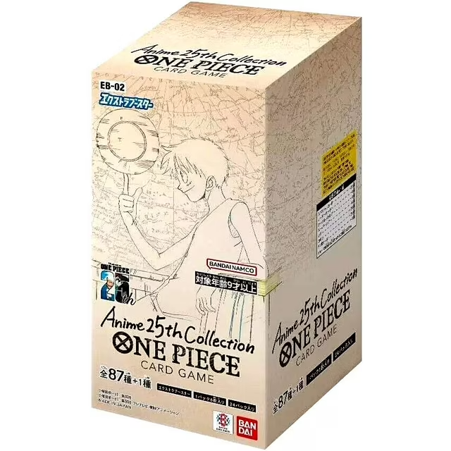 ワンピースカードゲーム Anime 25th Collection 6BOX One Piece Card Game: Anime 25th Collection Japanese Extra Booster
