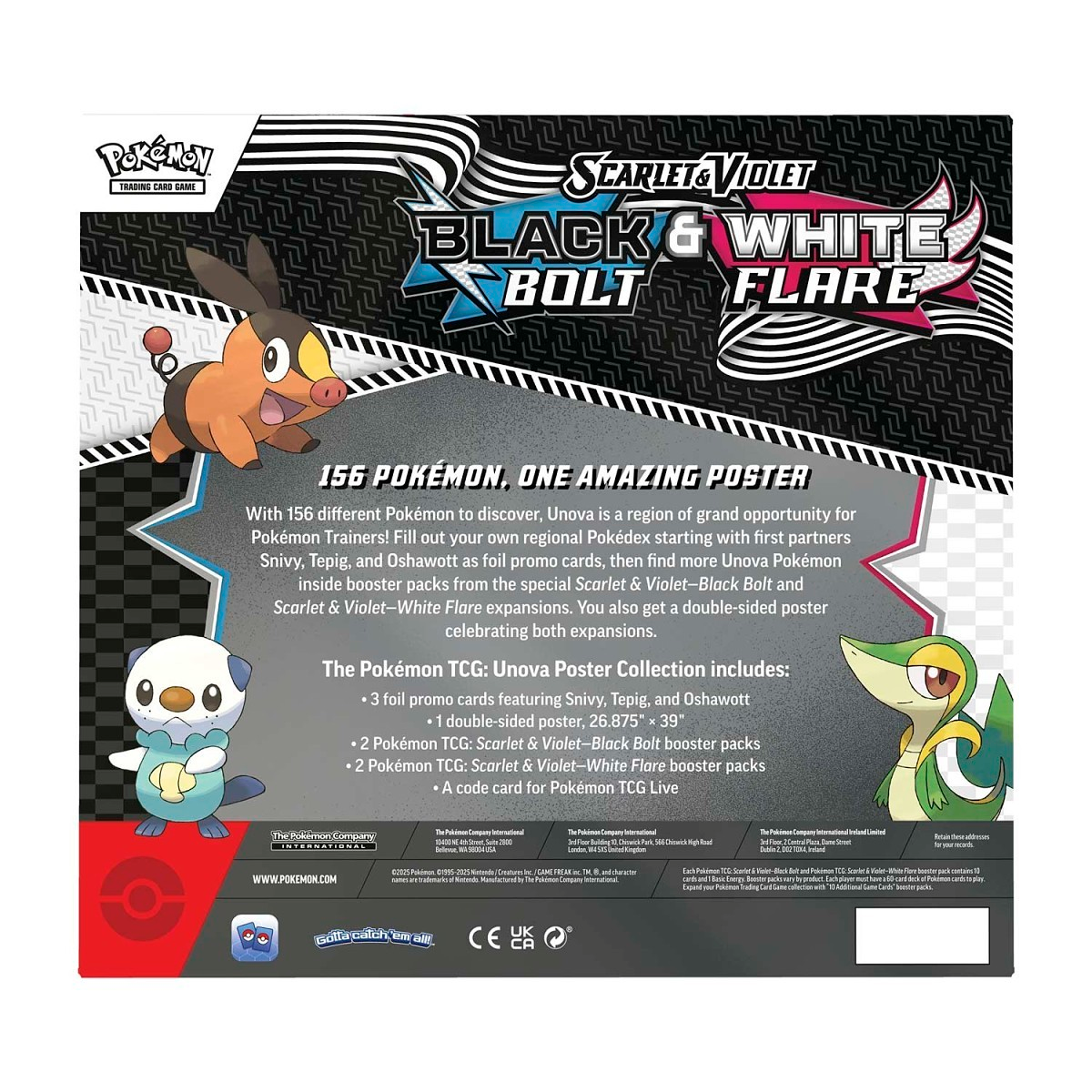 Unova Poster Collection S&V Pokémon TCG