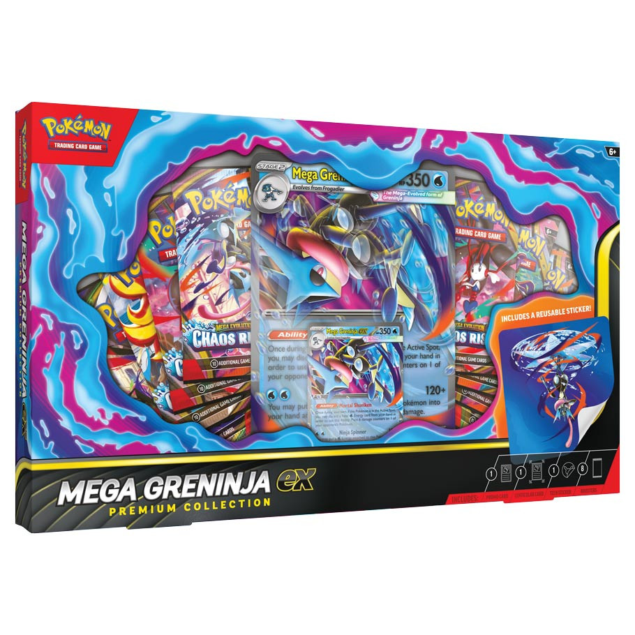 Mega Greninja ex Premium Collection - Pokémon TCG
