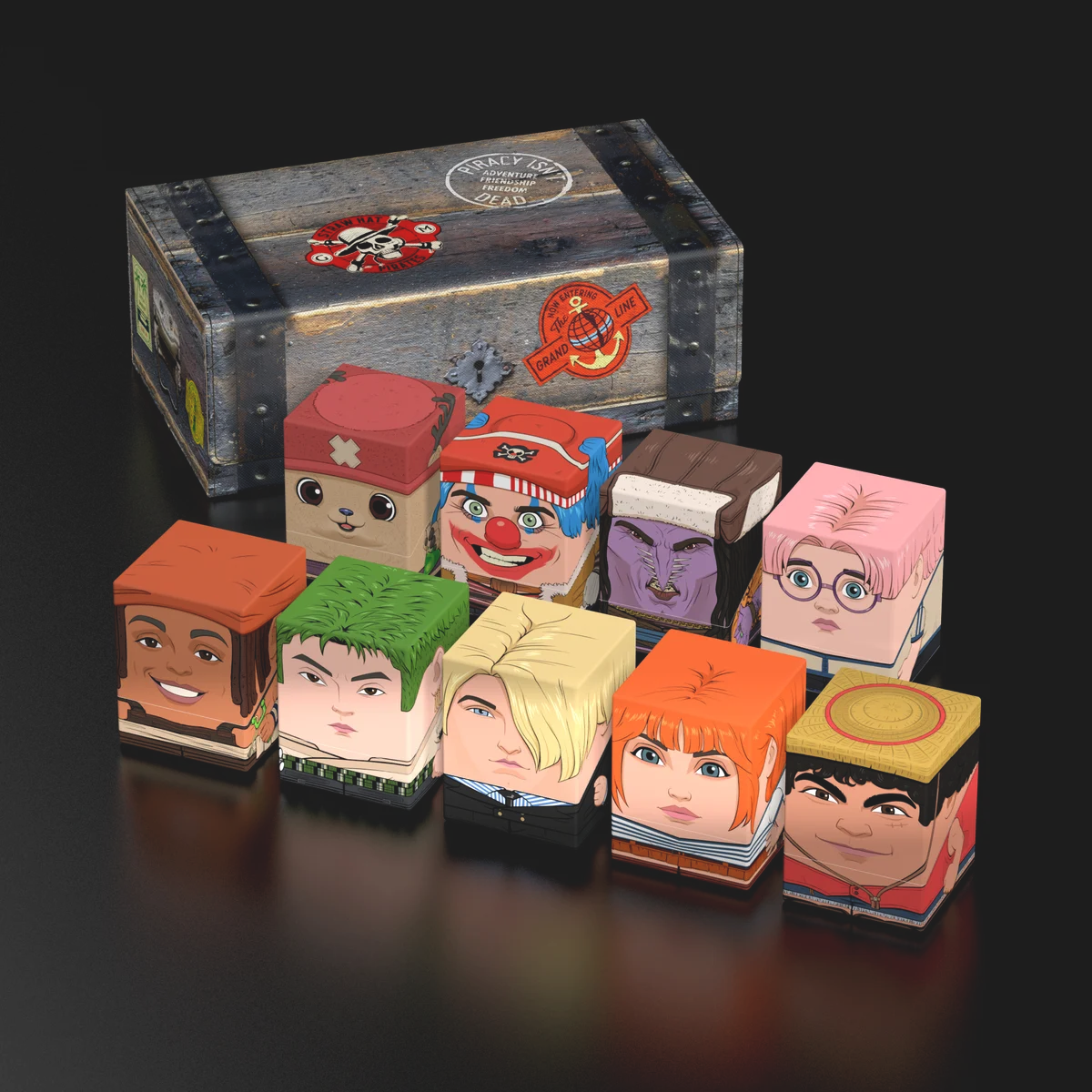 Ultimate Guard One Piece Squaroes Collectors Case 800 Deck Box *LIMIT ONE*