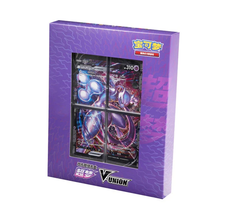 pokemon cards mewtwo v union V-Union (Chinese) Size:Team Plasma SV Era Psychic / 310 / $49.98 COSTCO Magic the