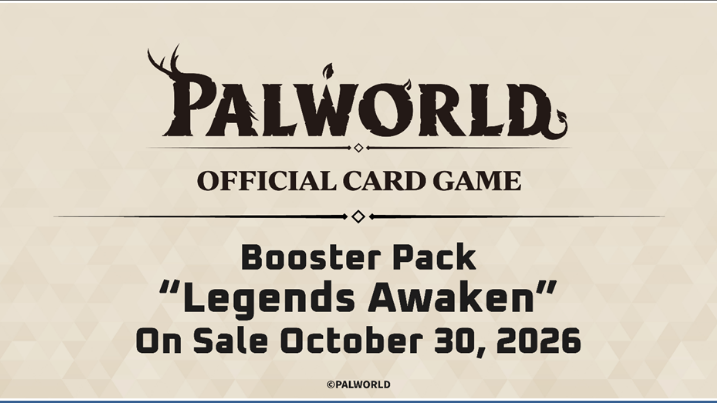 Palworld OCG: Legends Awaken Booster Box **PRESALE - LIMIT 12**