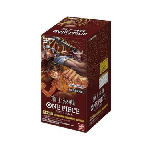 One Piece Card Game: Paramount War (OP-02) Sealed Case - Japanese