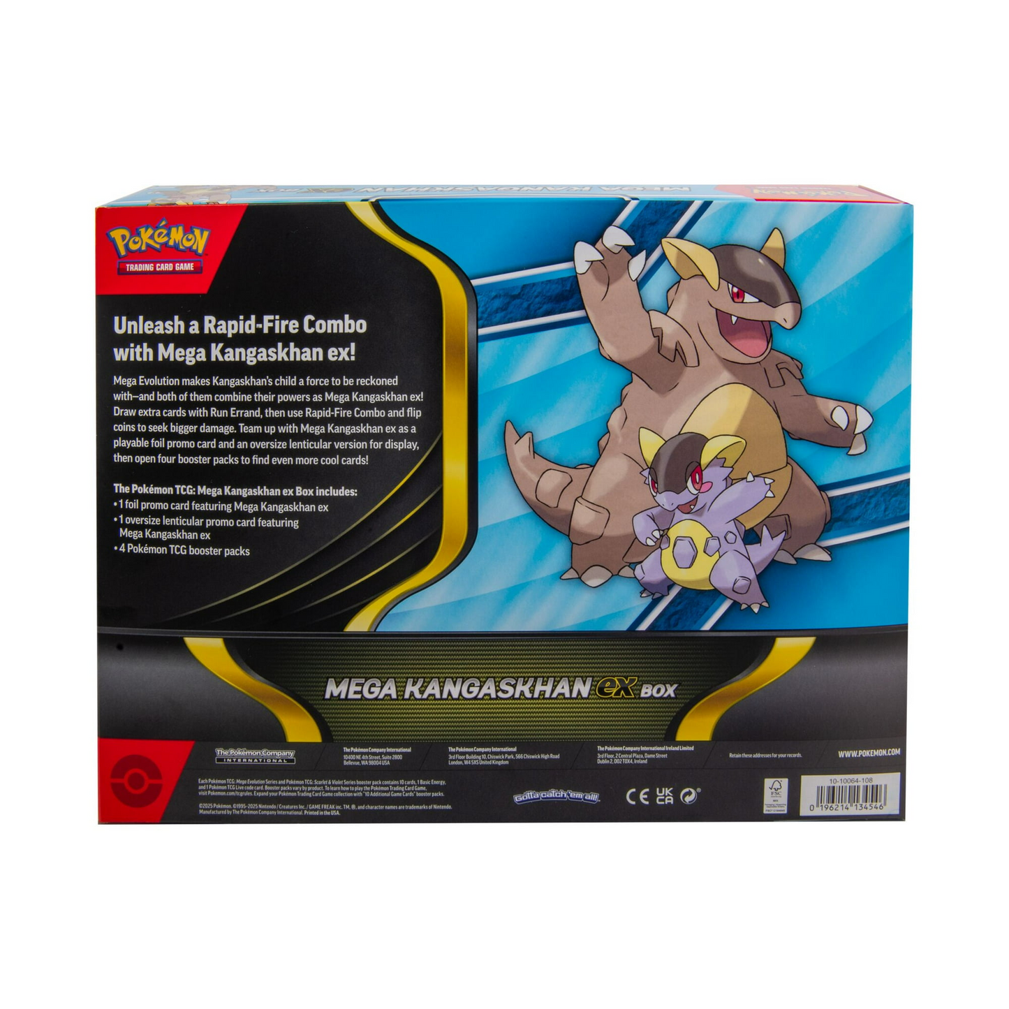 Mega Kangaskhan ex Box - Pokémon TCG