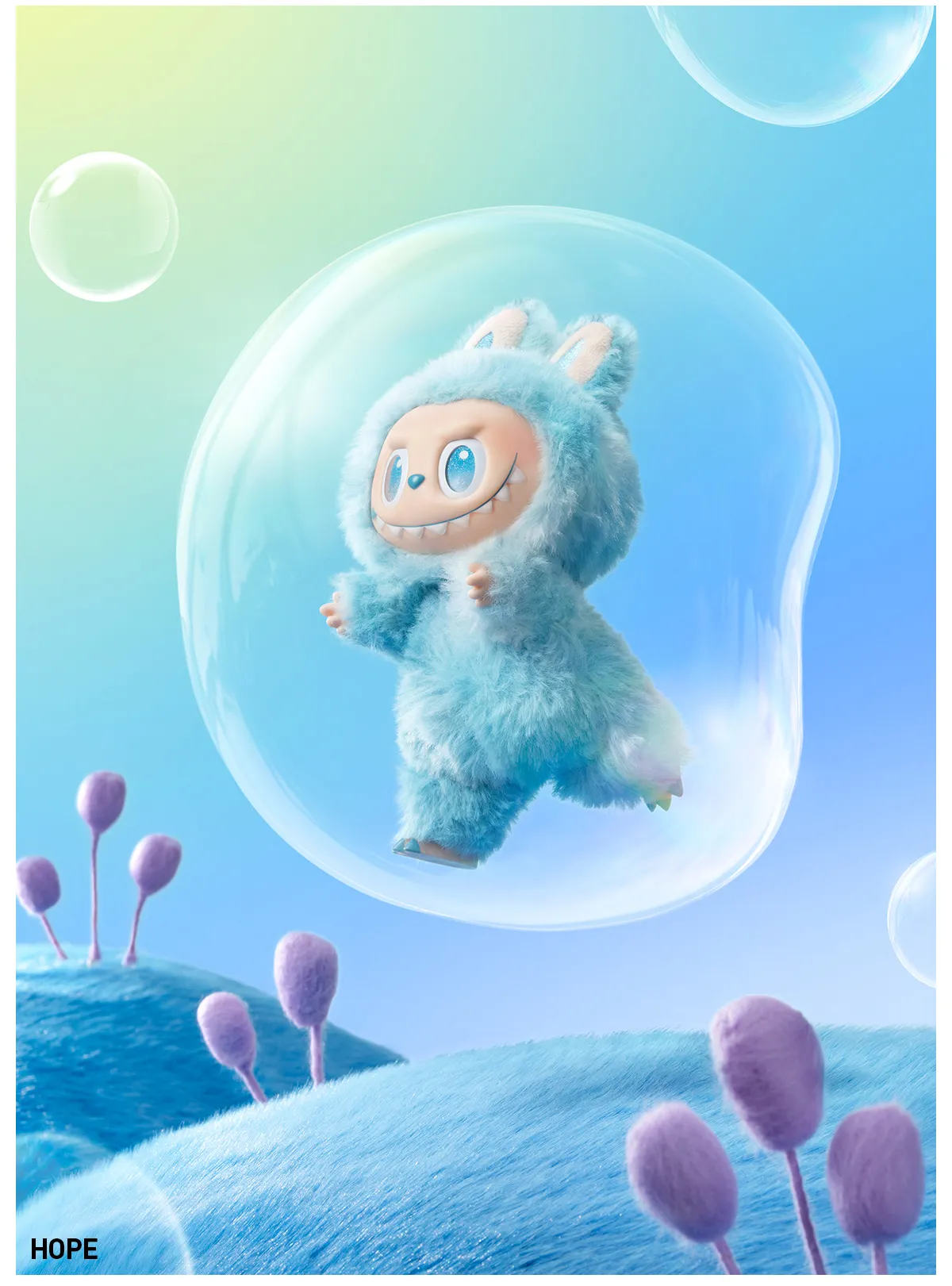Labubu Big Into Energy - THE MONSTERS Vinyl Plush Pendant Blind Box