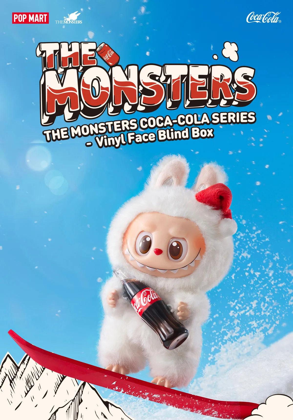 Labubu Coca-Cola Series - THE MONSTERS Vinyl Face Blind Box