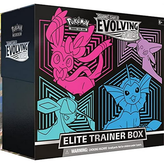 Evolving Skies Elite Trainer Box Sword & Shield Pokémon TCG