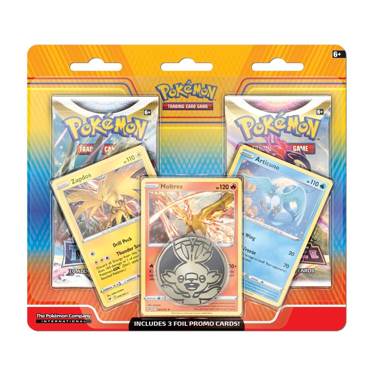 Articuno, Zapdos, & Moltres 2-Pack Blister Pokémon TCG – GC Hobby