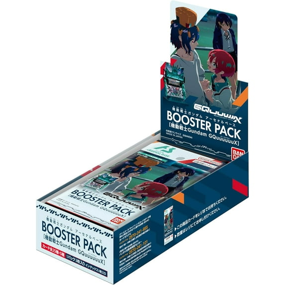 UNIVERSAL　ユニバーサル　BATTLE AX　バトルアックス　キュー Mobile Suit Gundam GQuuuuuuX Arsenal Base Japanese Booster Box