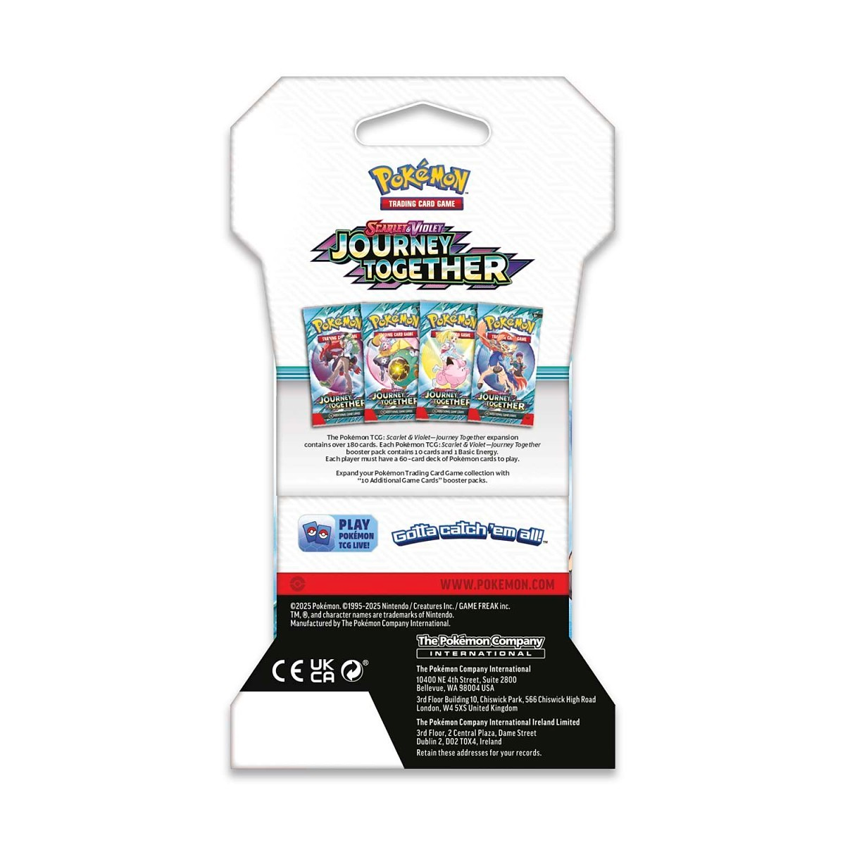 Journey Together S&V Sleeved Booster Pack Pokemon TCG