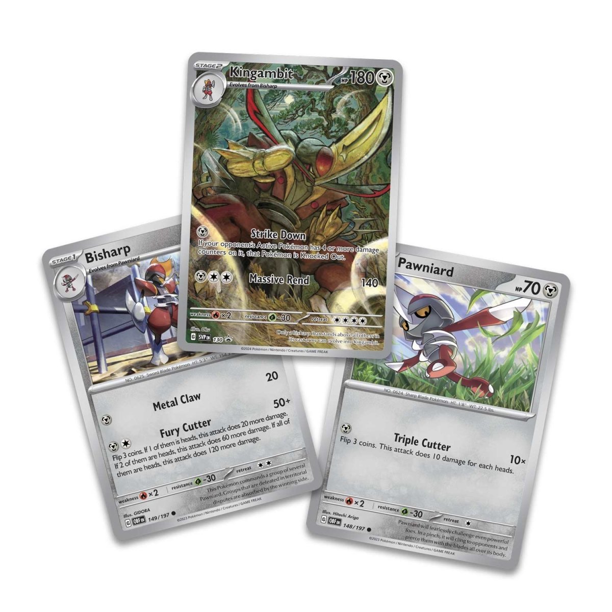 Kingambit Illustration Collection S&V Shrouded Fable Pokémon TCG