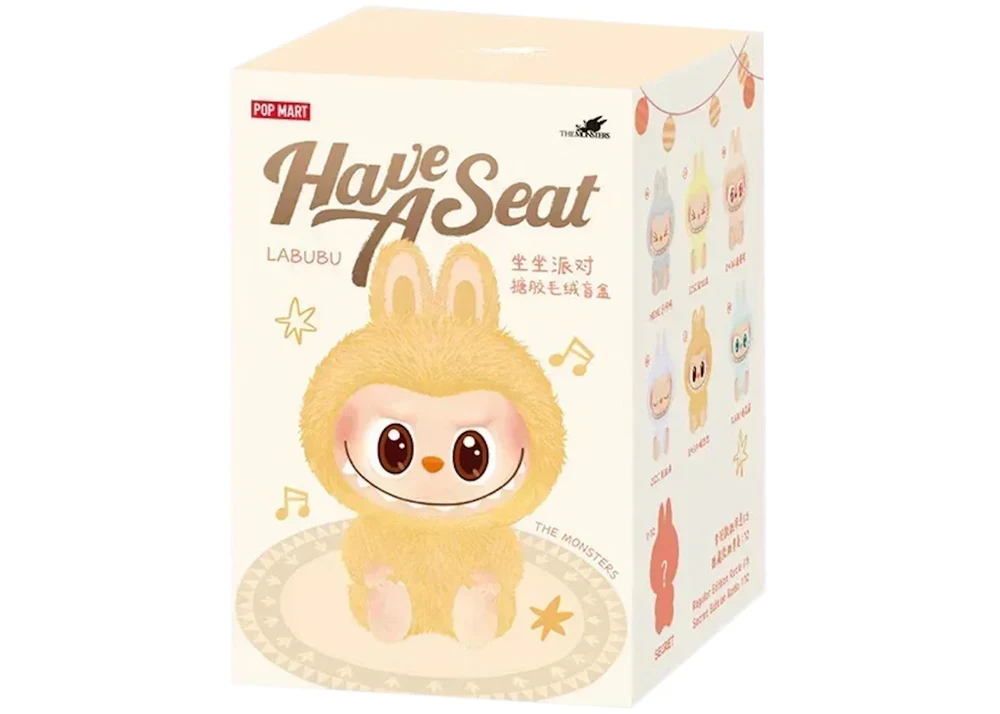 Labubu Have A Seat - THE MONSTERS Vinyl Plush Blind Box