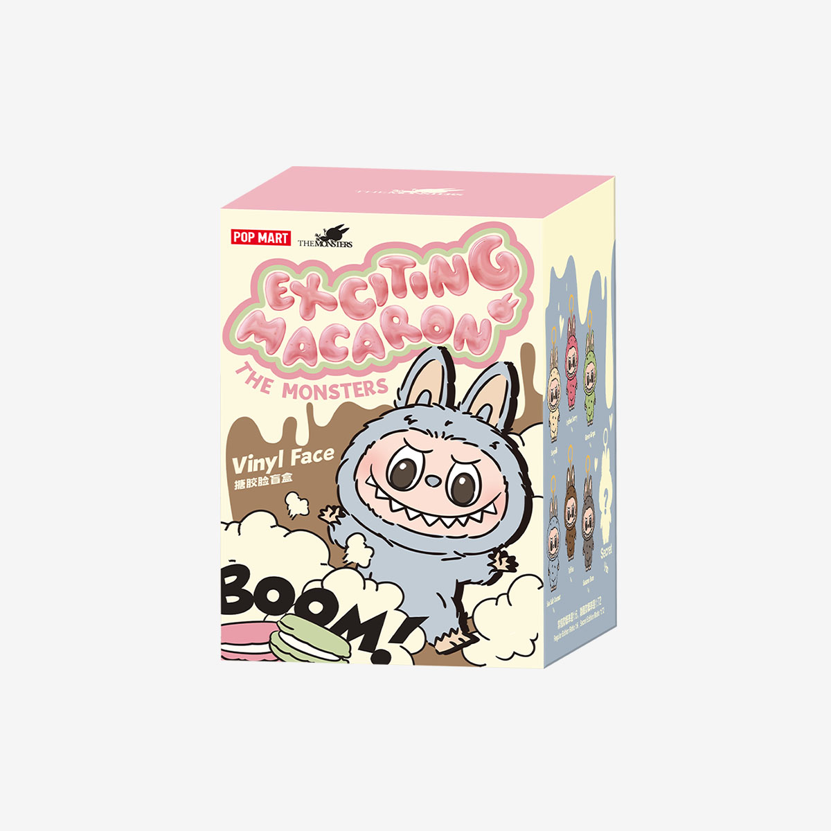 Labubu Exciting Macaron Vinyl Face Blind Box - THE MONSTERS