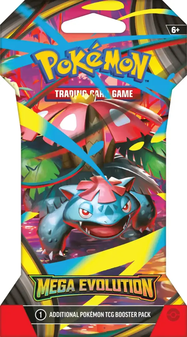 Mega Evolution Sleeved Booster Pack Pokémon TCG (LIMIT 8 PER CUSTOMER)