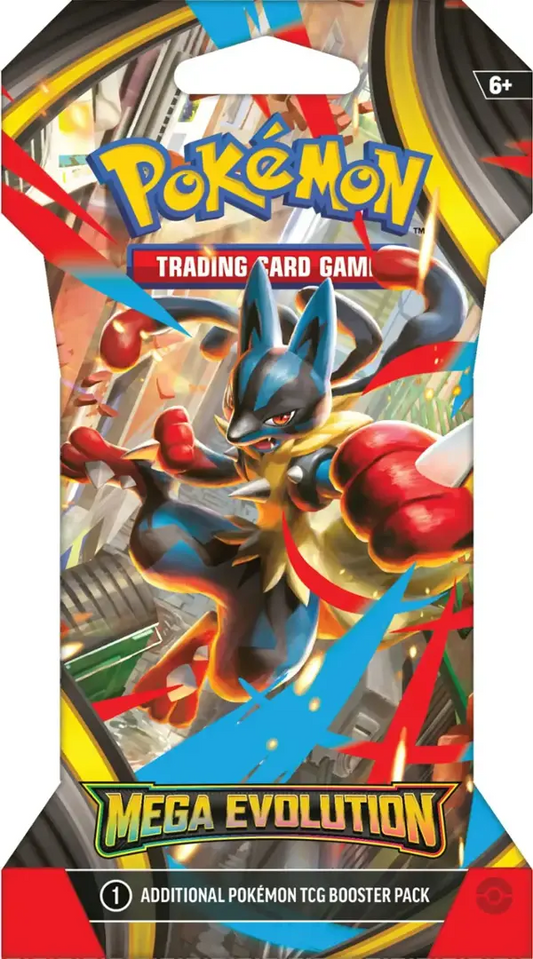 Mega Evolution Sleeved Booster Pack Pokémon TCG (LIMIT 8 PER CUSTOMER)