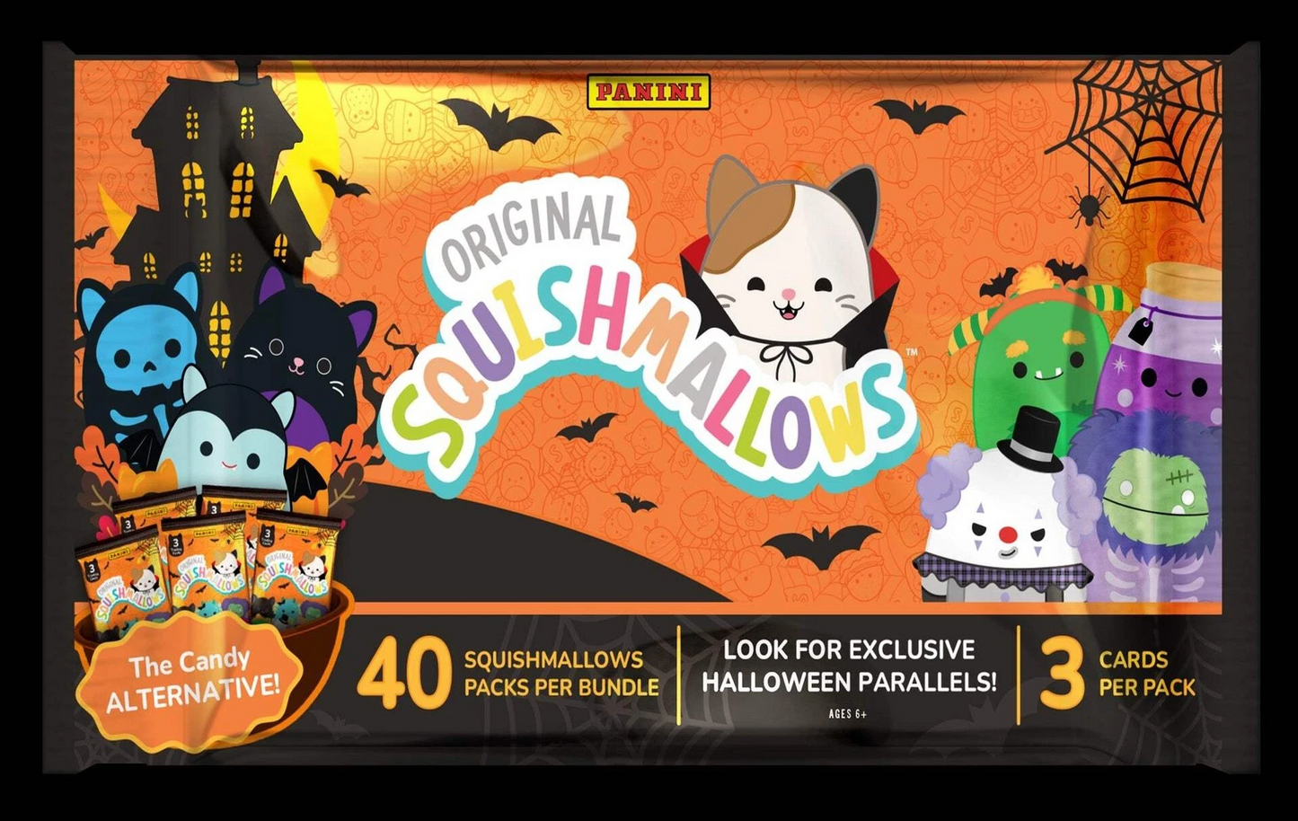 Squishmallows Trading Card Halloween Pack (2025) - Panini