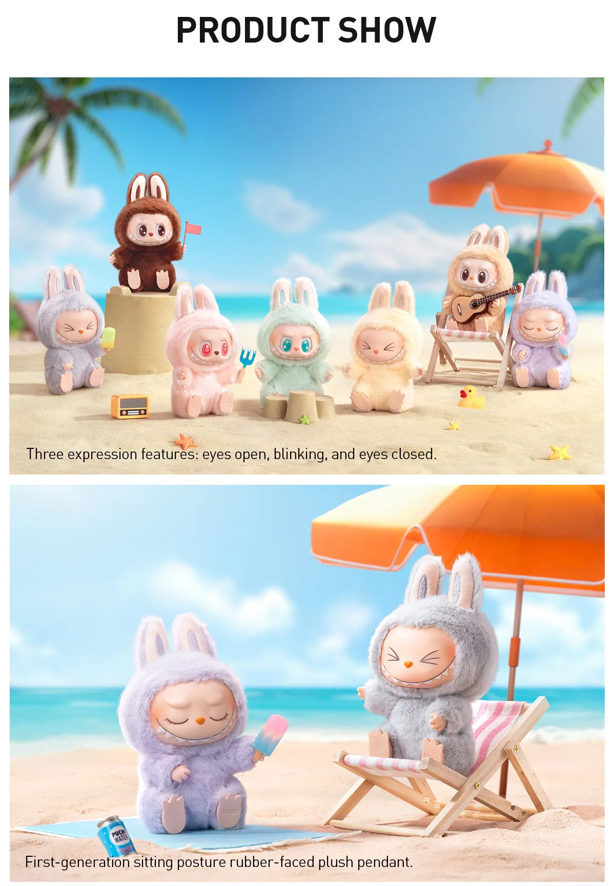 Labubu Have A Seat - THE MONSTERS Vinyl Plush Blind Box