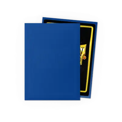 Dragon Shield Sleeves - Matte Blue