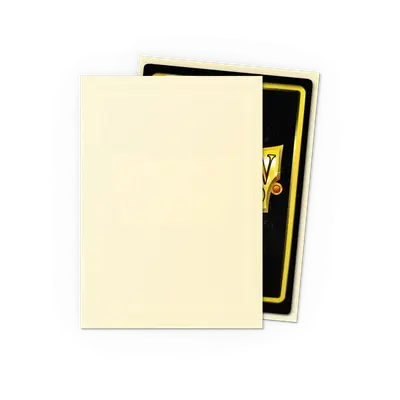 Dragon Shield Sleeves - Matte Ivory