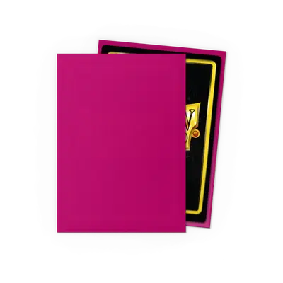 Dragon Shield Sleeves - Matte Magenta