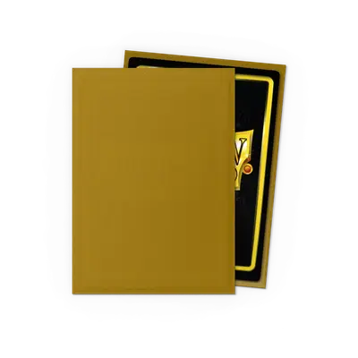 Dragon Shield Sleeves - Matte Gold