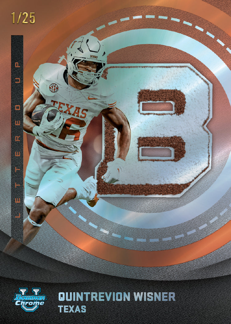 2025 Topps Bowman University Chrome Football Mega Box