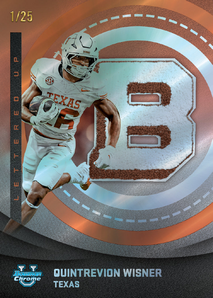 2025 Topps Bowman University Chrome Football Mega Box