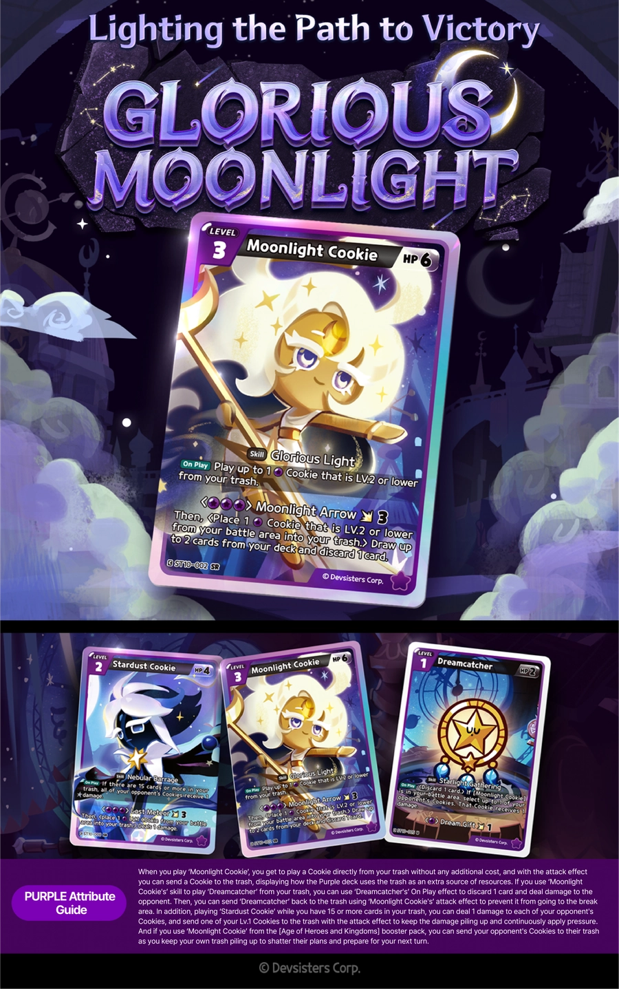 CookieRun Braverse TCG: Glorious Moonlight Starter Deck