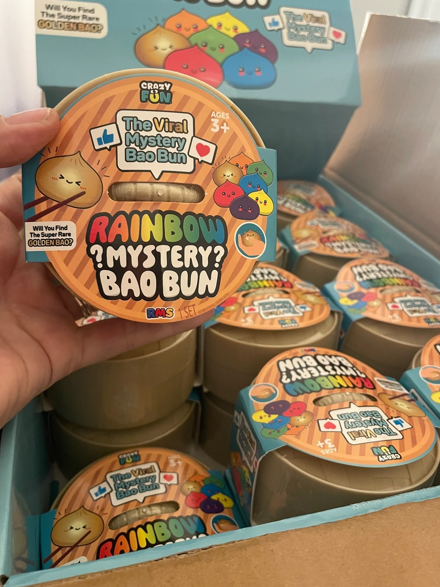 Rms® Crazy Fun™ Mystery Bao Bun - Rare Rainbow Chase *LIMIT 4 PER HOUSEHOLD*