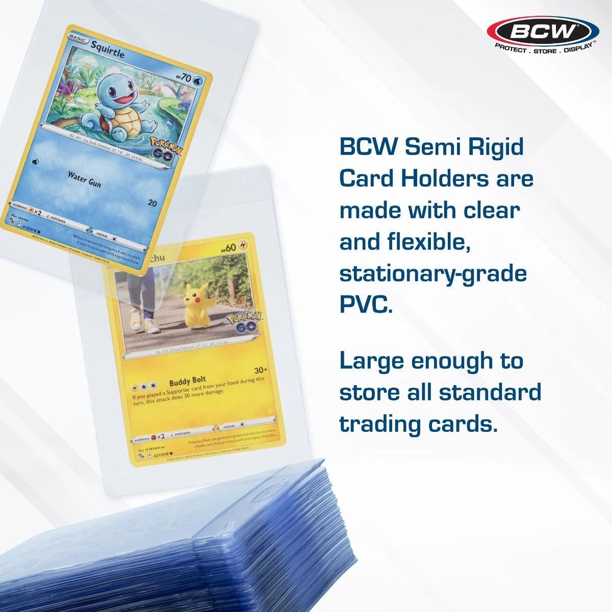 BCW Semi-Rigid Card Holders