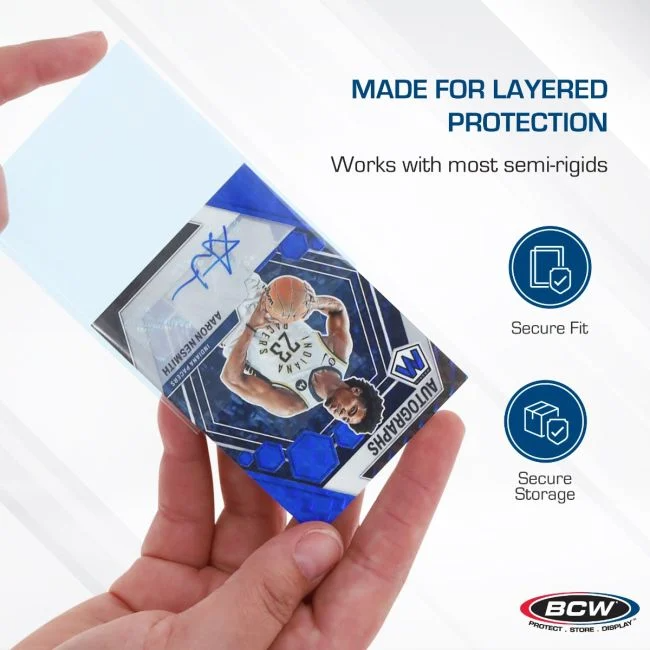 BCW Tabbed Card Sleeves 100-Pack