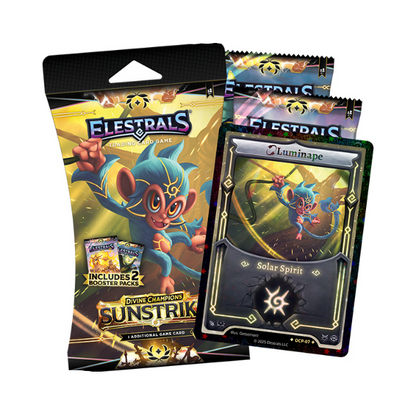 Elestrals TCG: Divine Champions - Sunstrike Stellar Luminape Double Blister Pack