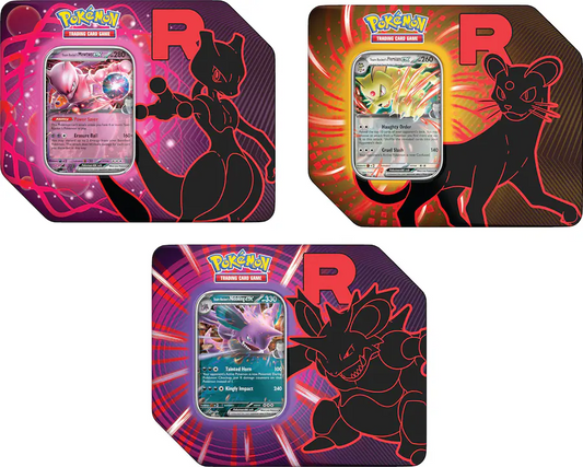 Team Rocket Tin Pokemon TCG